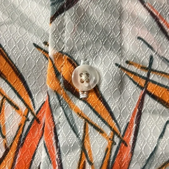 Croft & Barrow Easy Care Men’s size XL Button Down Collared Hawaiian Shirt. - Picture 4 of 10